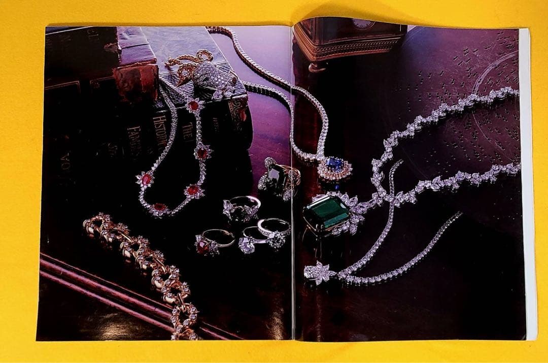 1993年女性誌ビジオモノ宝石ジュエリーダイヤ金指輪リング飯島愛パール河合その子