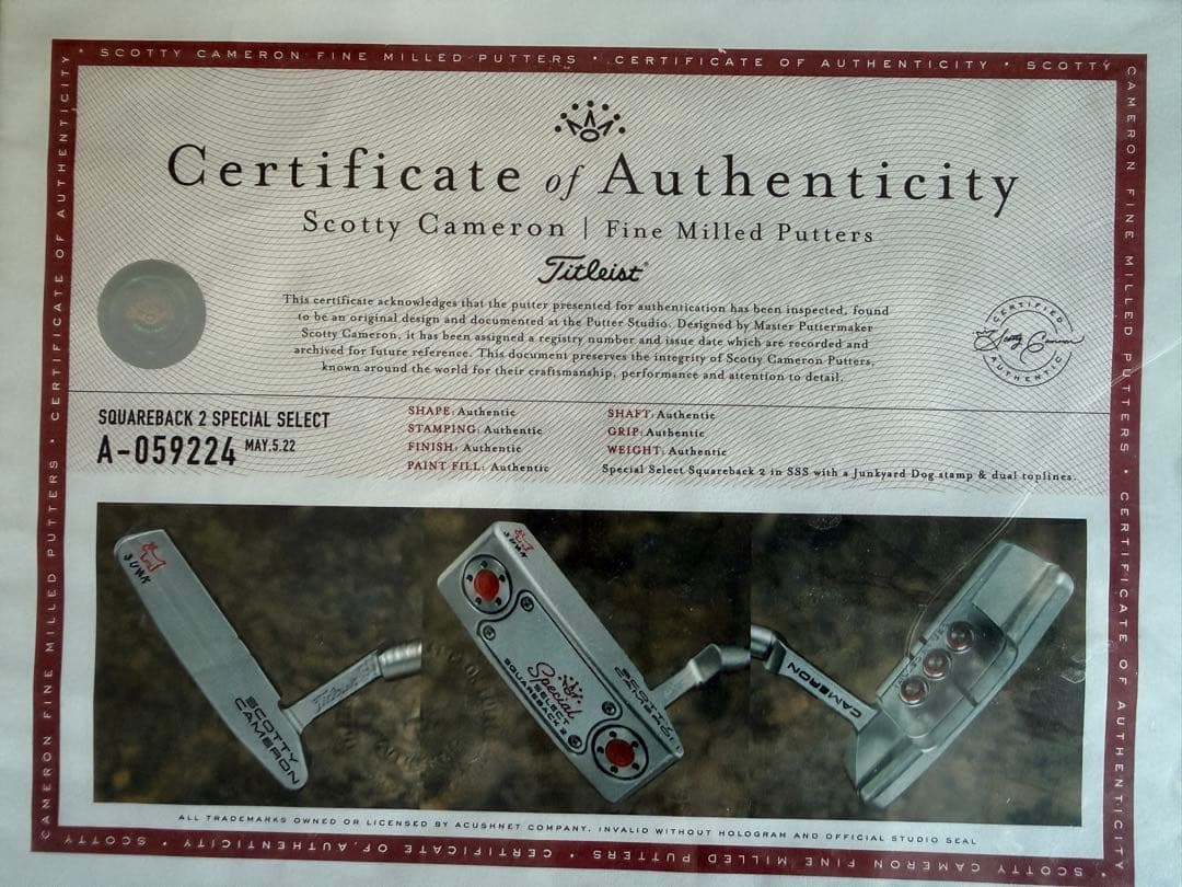 スコッティキャメロン パター Special Select