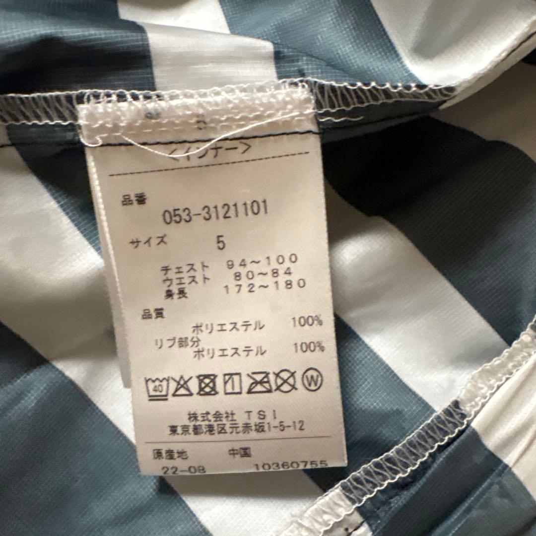 【新品タグ付き】パーリーゲイツ ナイロンプルゾン メンズ5 L ゴルフウエア