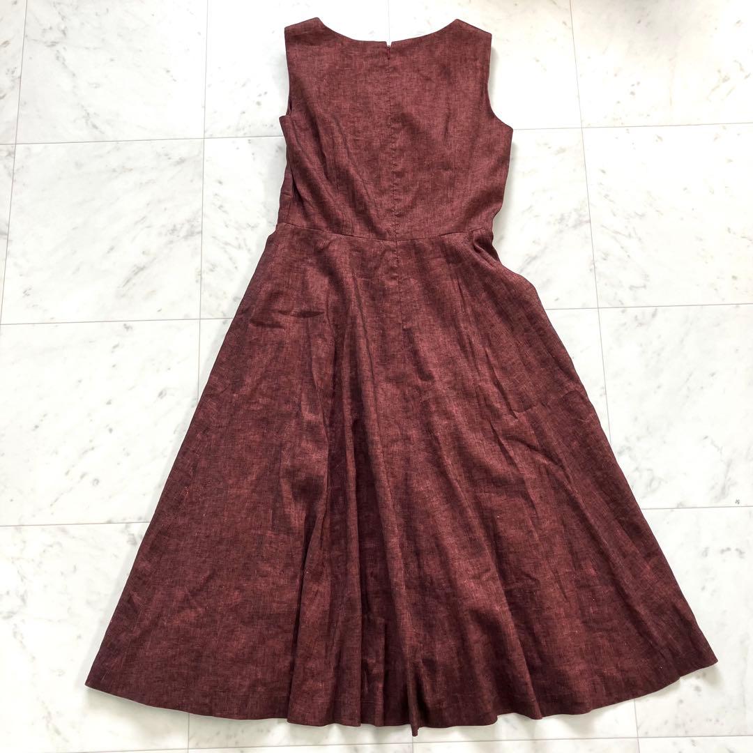 美品 ダーマコレクション ワンピース リネン 7AR