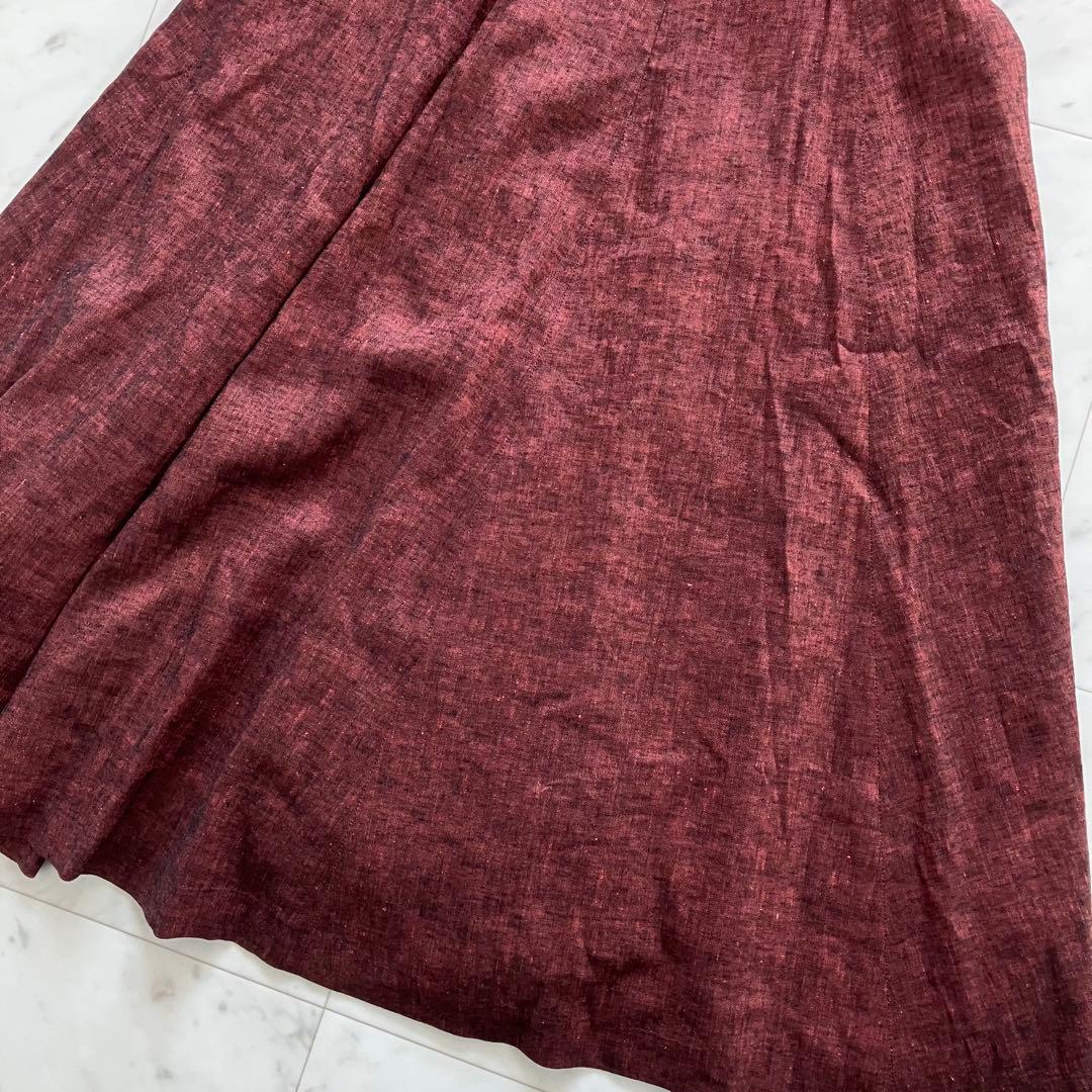 美品 ダーマコレクション ワンピース リネン 7AR