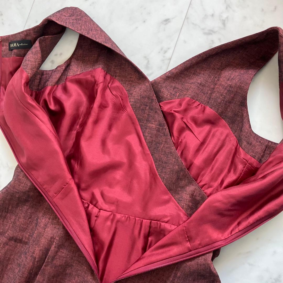 美品 ダーマコレクション ワンピース リネン 7AR