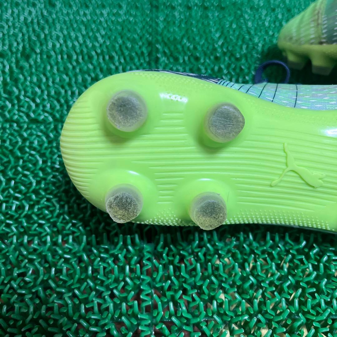 プーマ サッカースパイクウルトラ 3.3 HG/AG(グリーン×イエロー)