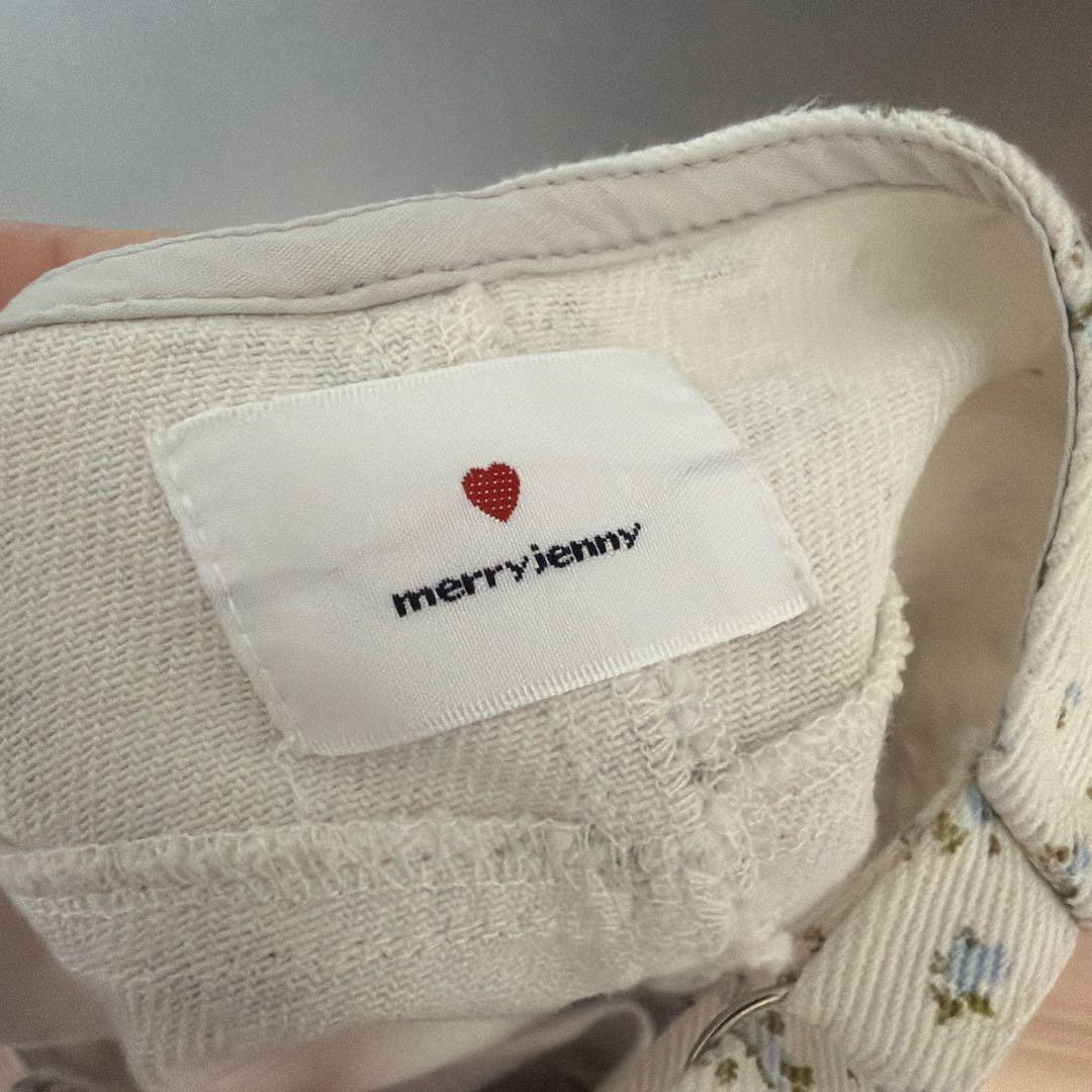 merry jenny petit flowerチュールキャミワンピース