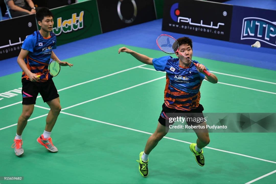 VICTOR韓国代表徐承宰選手着用モデル バドミントンシャツ トナミ実業団NTT