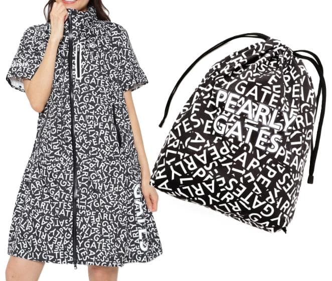 サイズ 0 パーリーゲイツ ワンピース レインコート 053-4988408 併