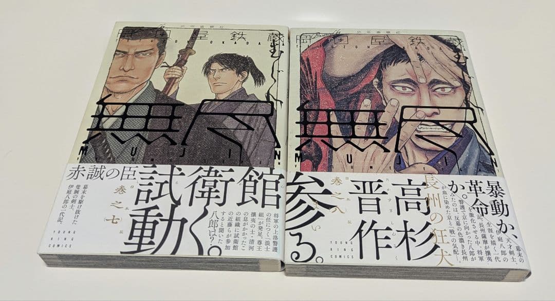 「MUJIN -無尽-」1〜13巻　 「雲霧仁左衛門 」1～6巻 まとめ売り