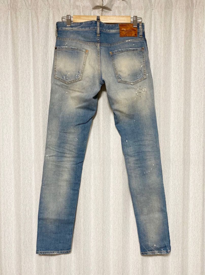 [DSQUARED2] 14AW SLIM JEAN スリムデニムパンツ 44