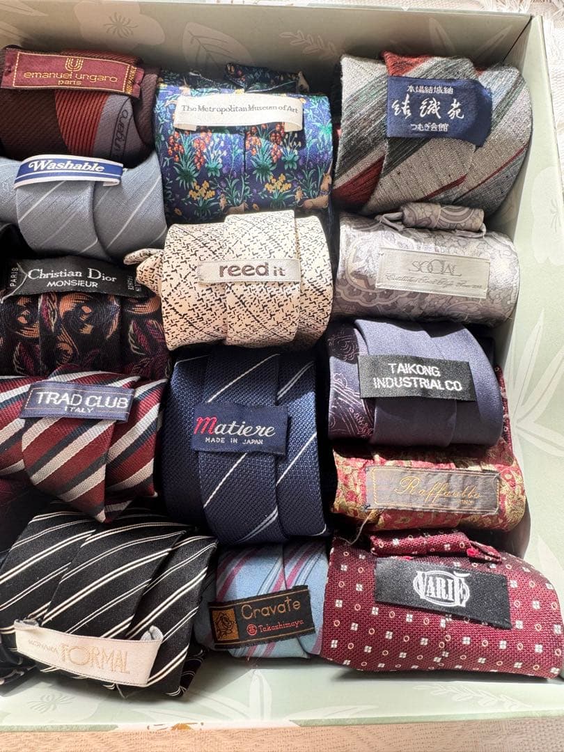 ネクタイまとめ売り 133本 ネクタイ まとめ ブランド メンズ