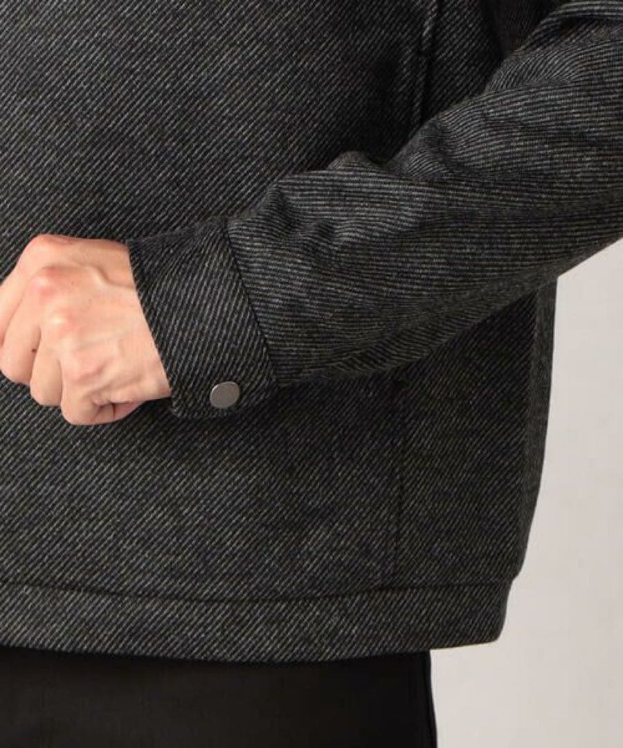 【未使用美品】ステンカラージャケット チャコールグレー Mサイズ