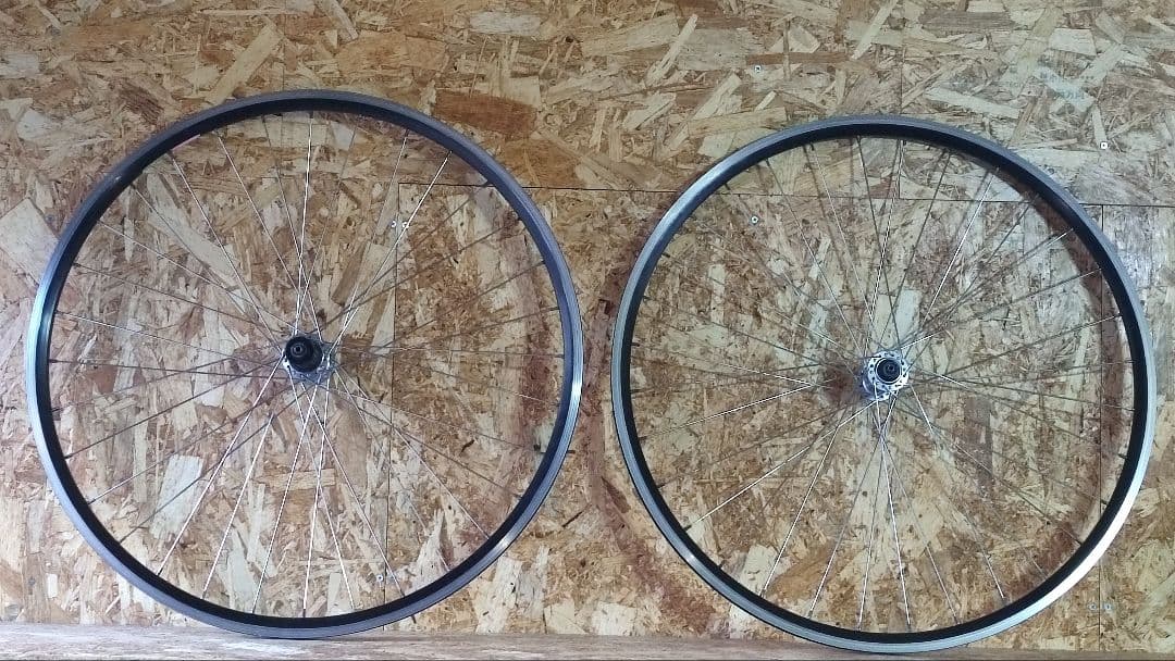 ロードバイク ホイール シマノハブ アラヤリム　700Cクリンチャー