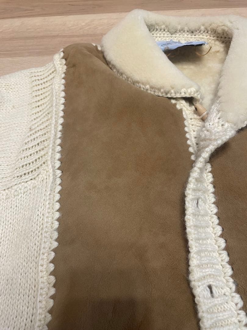 毛皮ムートンジャケット