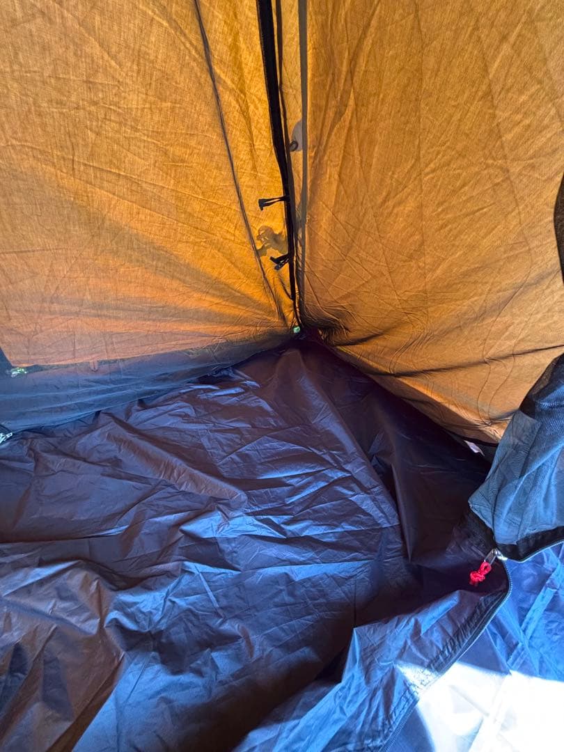 WAQ ALPHA TC ソロ用ティピテント、専用二股ポールグラウンドシート付き