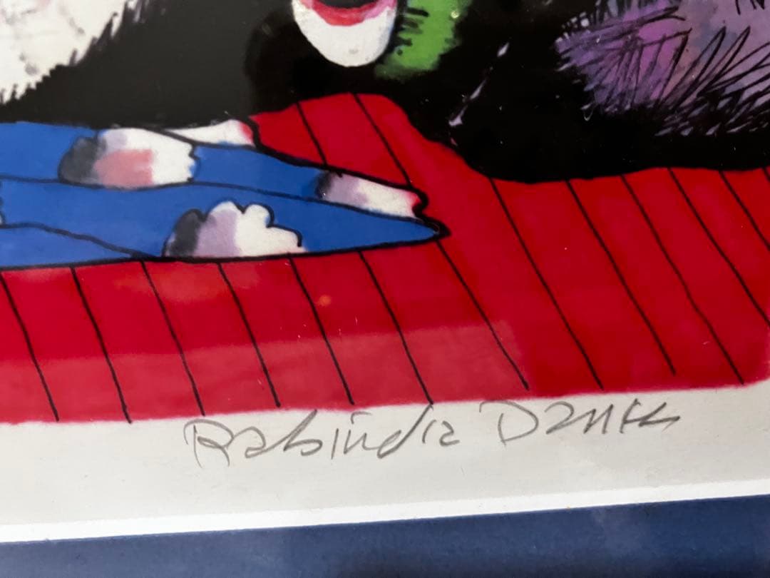 Rabindra Danks ラビンドゥラ　ダンクス　複製画