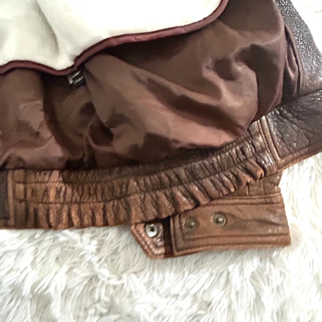 Wind Armor 本革 G-1型 ボアレザージャケット L ヴィンテージ