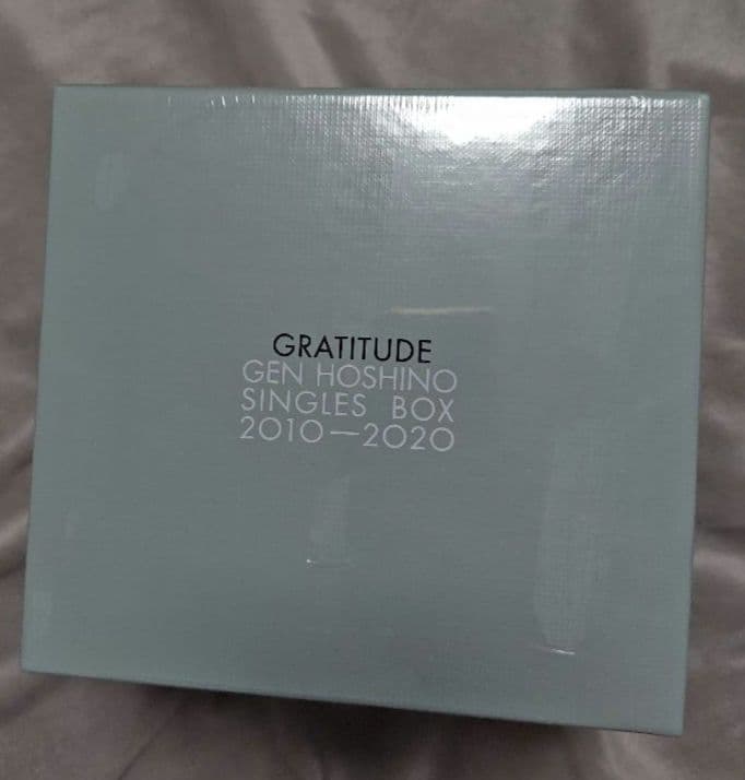 星野源 Gen Hoshino Singles Box “GRATITUDE”