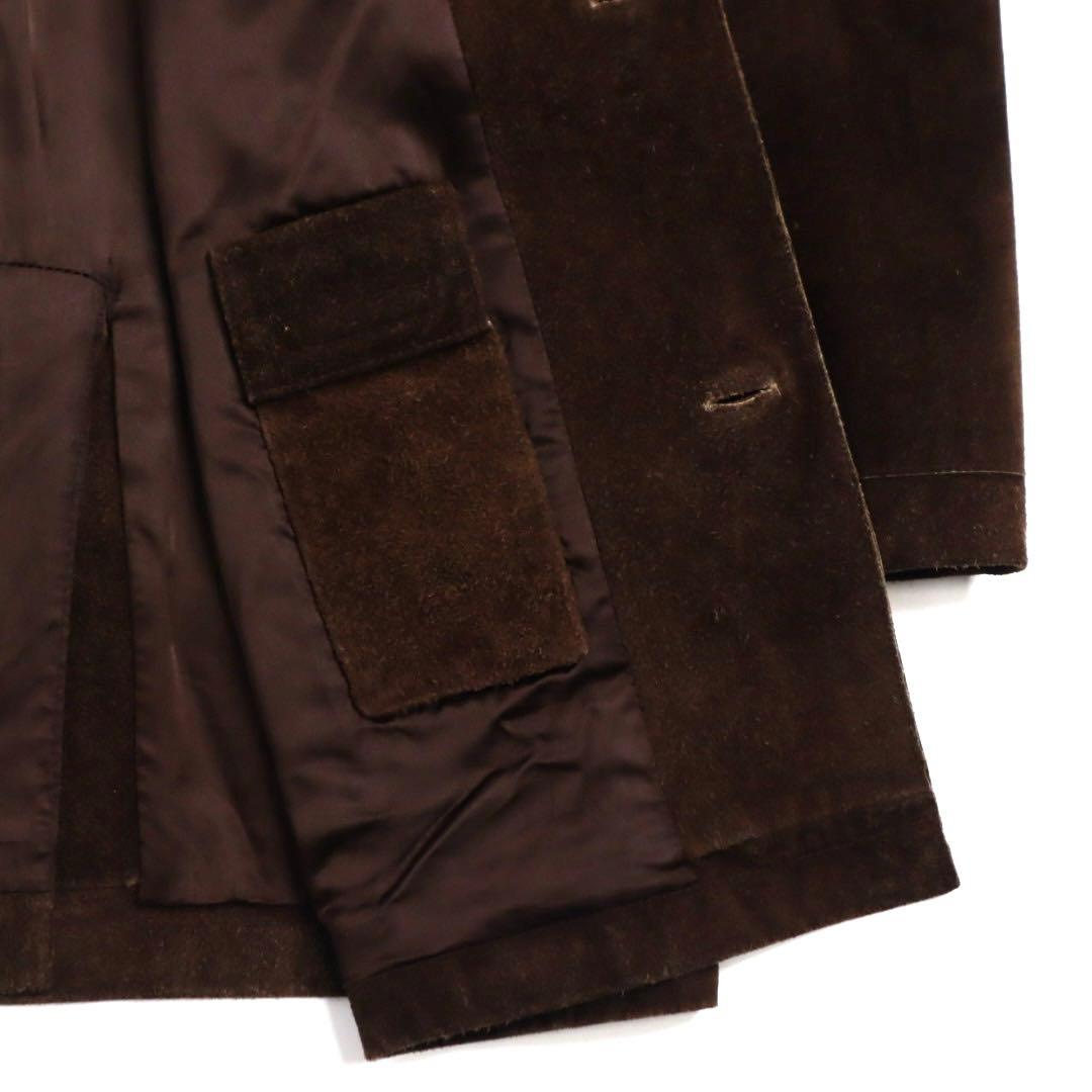 Vintage archive 90s 00s スウェード レザー ハーフコート