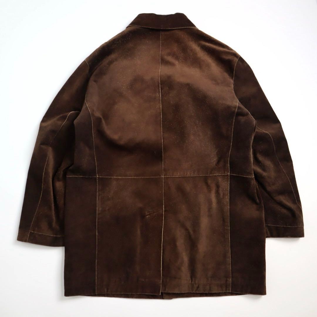 Vintage archive 90s 00s スウェード レザー ハーフコート