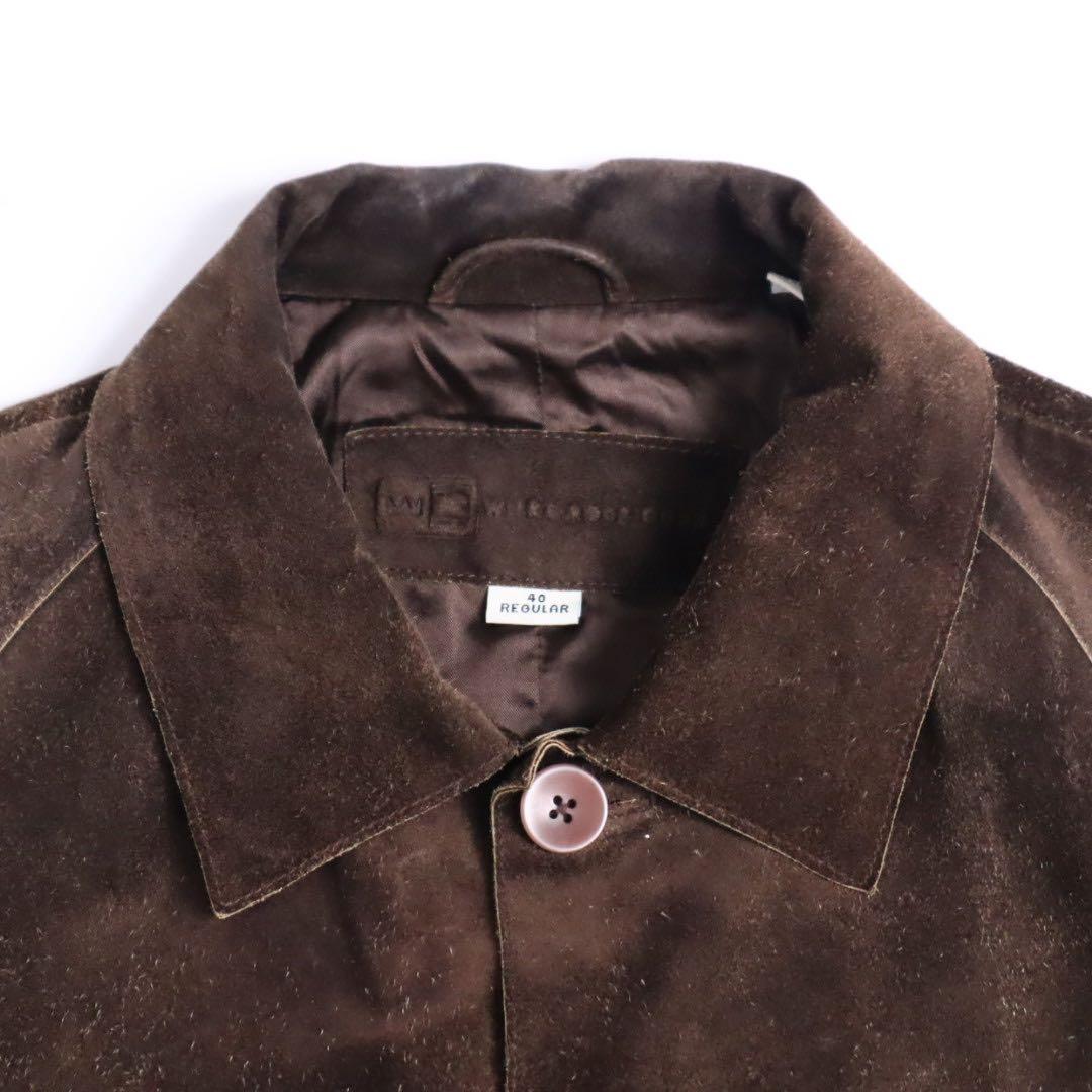 Vintage archive 90s 00s スウェード レザー ハーフコート