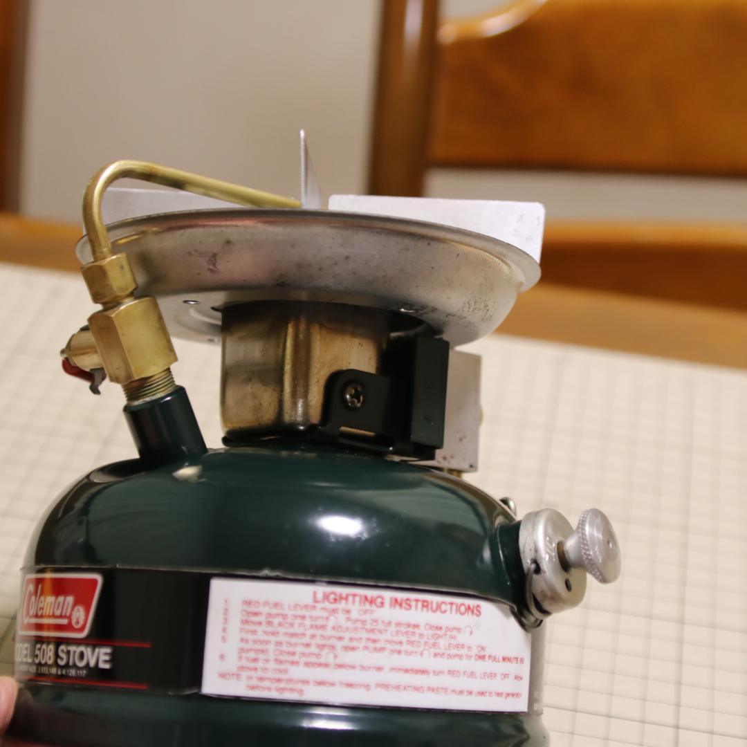 美品 希少 コールマン ５０８　２レバー No.172