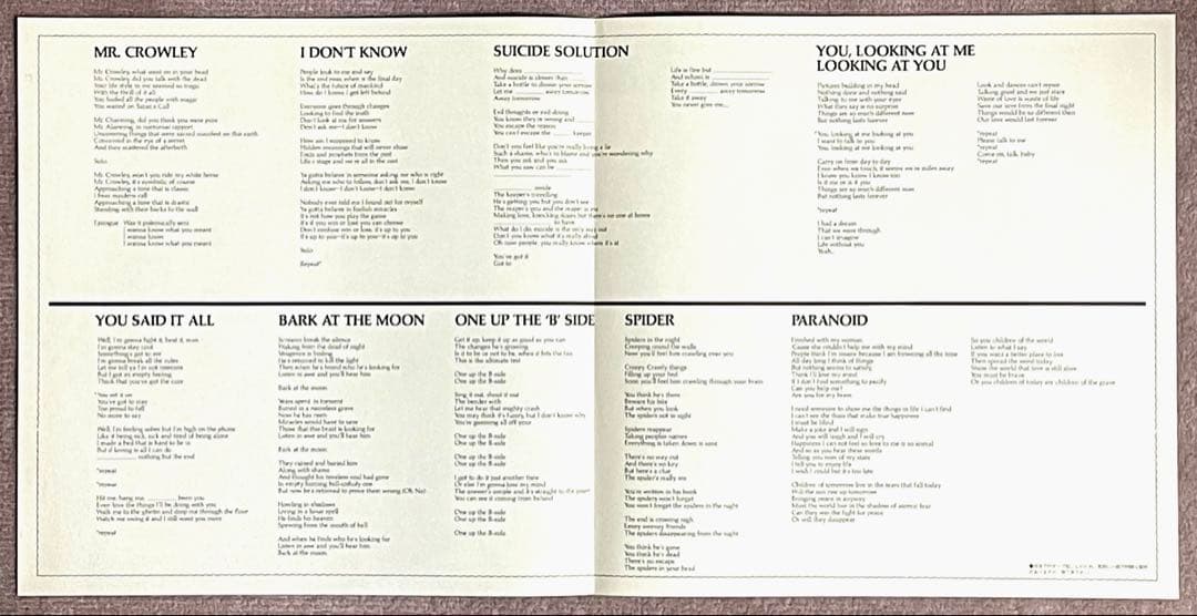 【LP】THE OTHER SIDE OF OZZY OSBOURNE