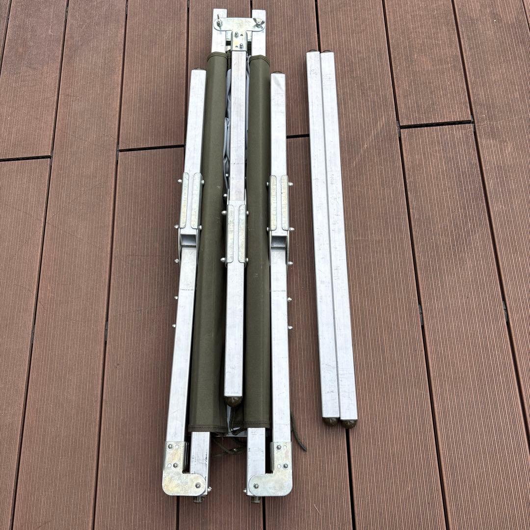 ミリタリー　オリーブグリーン 折りたたみベッド キャンバス　0302o315