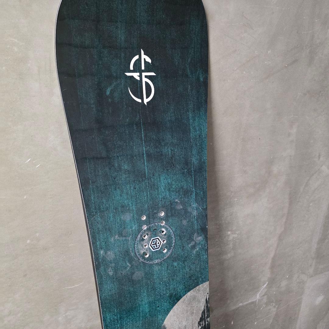 CROOJA クロージャ スノーボード LOCUST ローカスト 154㎝ キャ