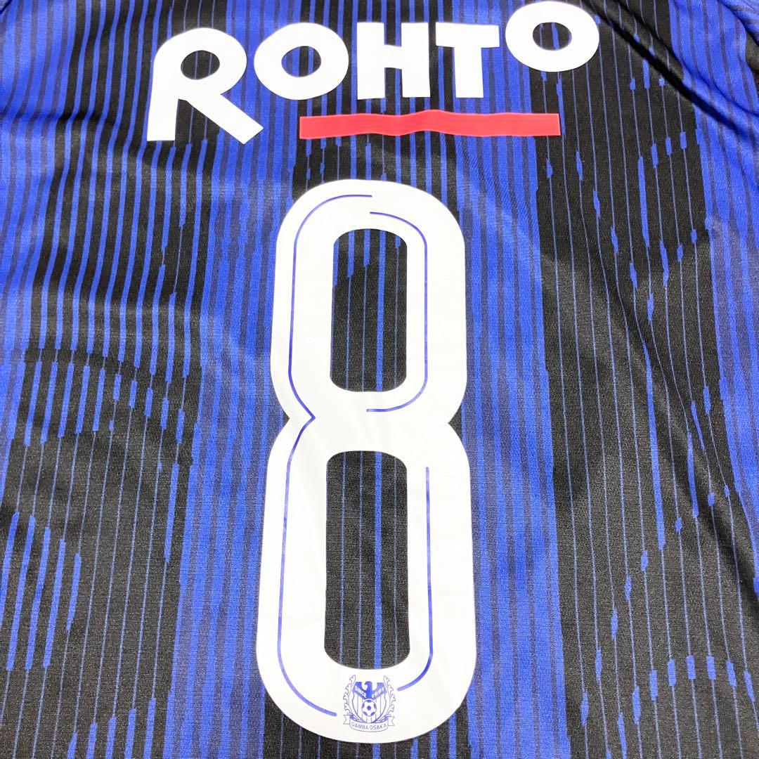 ガンバ大阪　小野瀬　レプリカユニフォーム　アンブロ　M-Lサイズ　美品　デサント