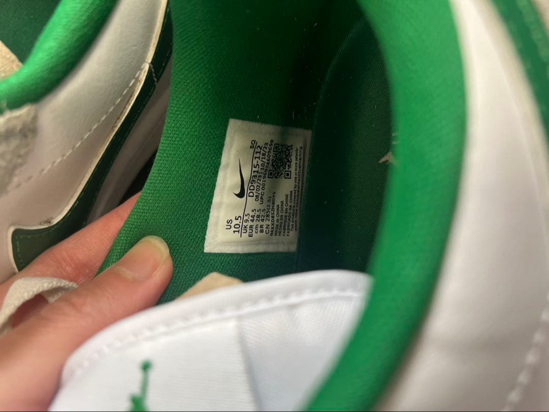 や*ぴ様 Nike Air Jordan 1 Low ゴルフパイングリーン