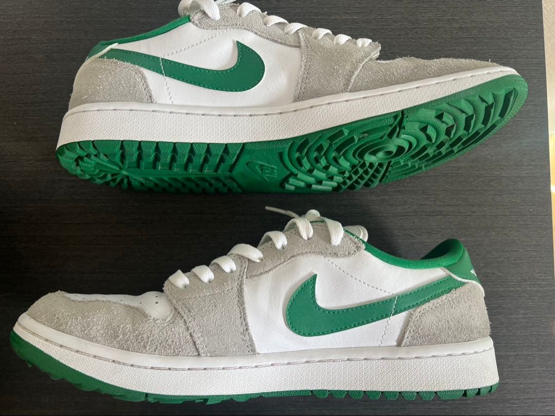 や*ぴ様 Nike Air Jordan 1 Low ゴルフパイングリーン