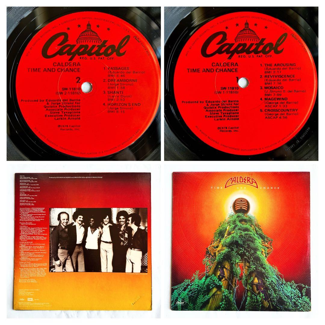 玄人好みな”Caldera”初期3部作ラテンジャズファンク傑作USオリジナル美盤