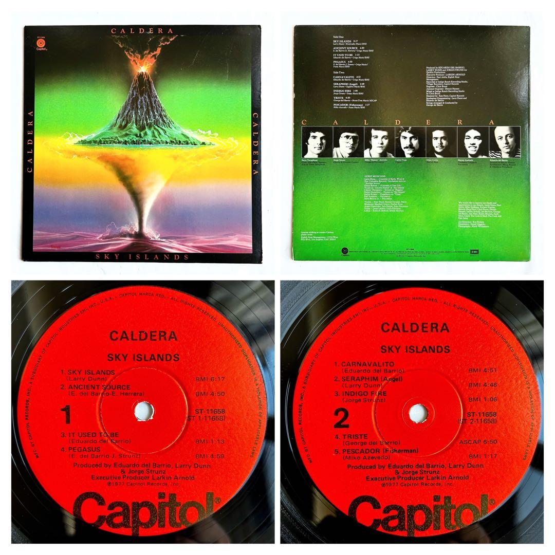 玄人好みな”Caldera”初期3部作ラテンジャズファンク傑作USオリジナル美盤