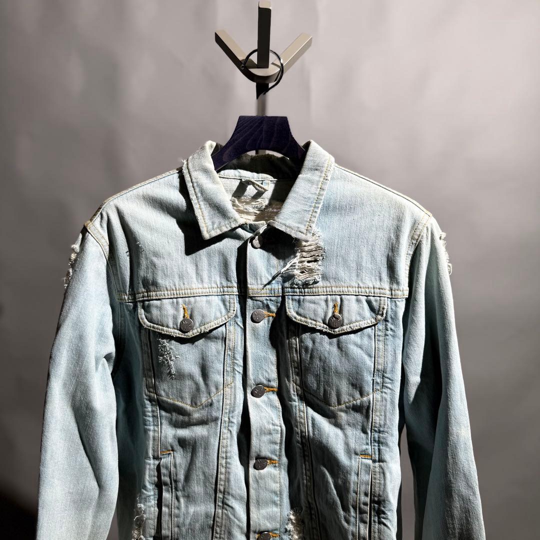 MISBHV グラフィックデストロイデニムジャケット S