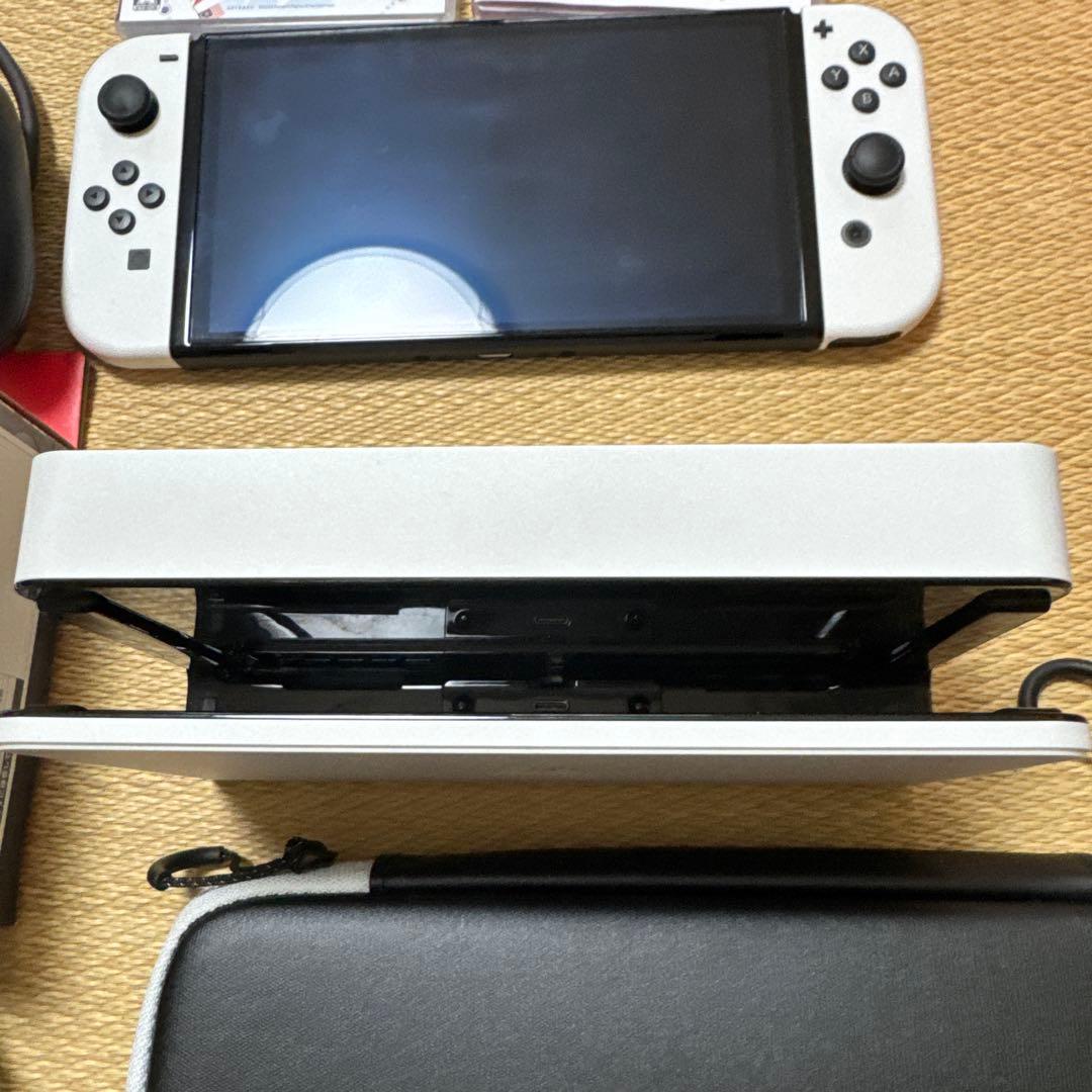 Nintendo Switch有機ELモデル＼コントローラー＼ケース＼ソフト一式