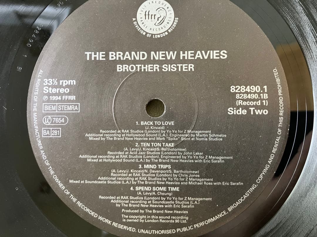 【LP】The Brand New Heavies-Brother Sister