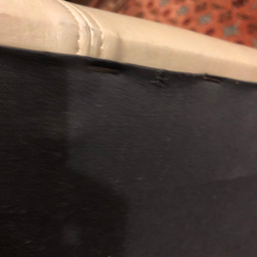 オールドカリモク オットマン　レザー