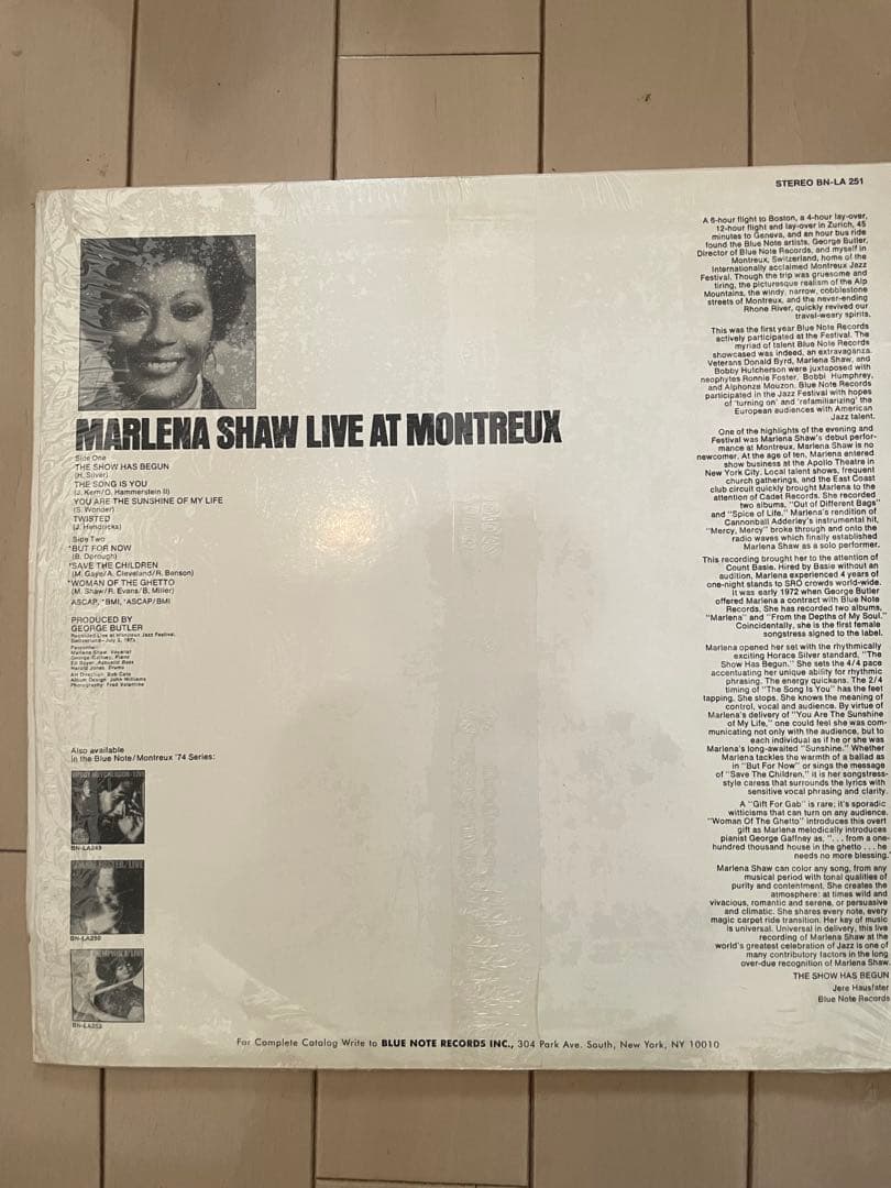 ［最終値下げ］Marlena Shaw lp