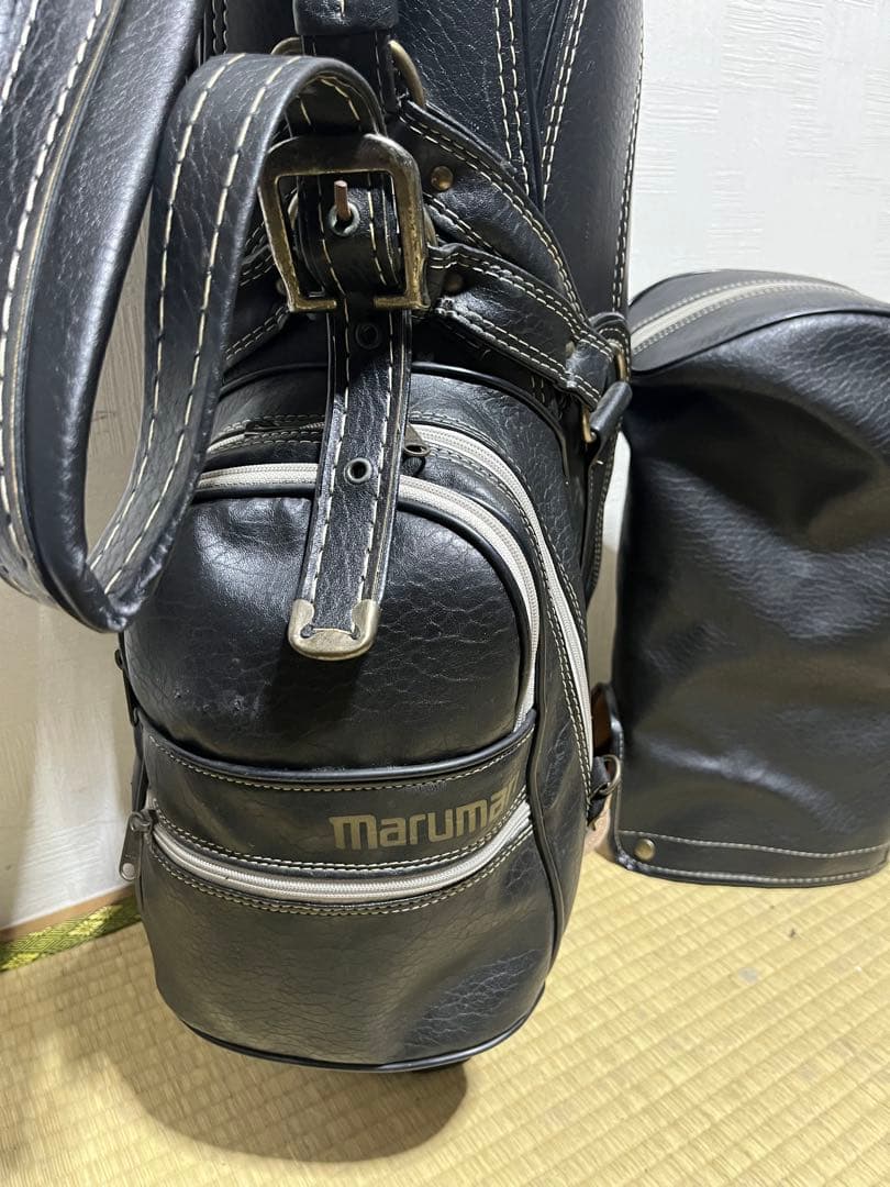 韓国製！軽量！Maruman マルマン高級キャディバッグ フードカバー付属