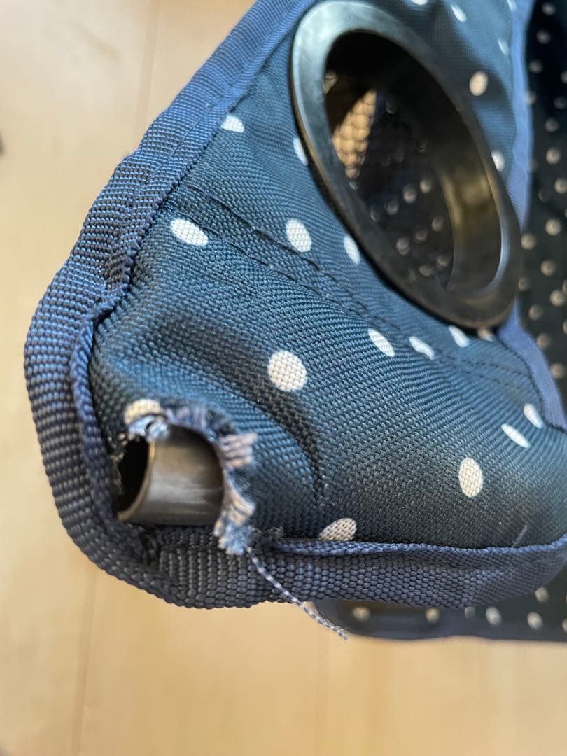 コールマン　チェア　4脚セット　ドット柄　折りたたみ　キャンプ　　椅子