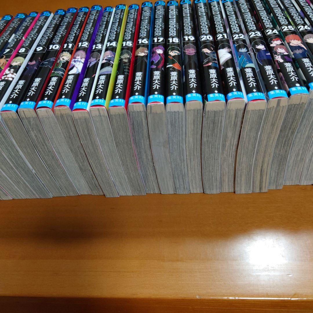 ワールドトリガー全巻まとめ売りオフィシャルデータブックつき