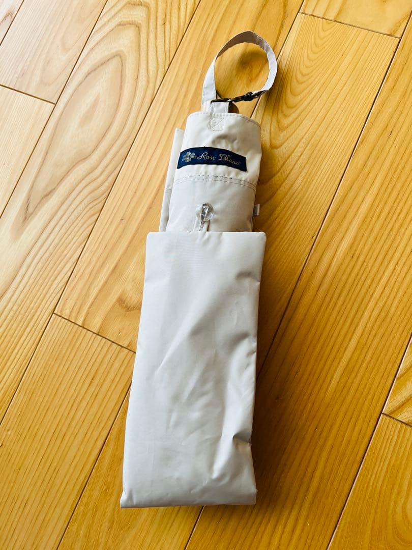 芦屋ロサブラン　2段折りたたみ50cm(傘袋付)コンビ