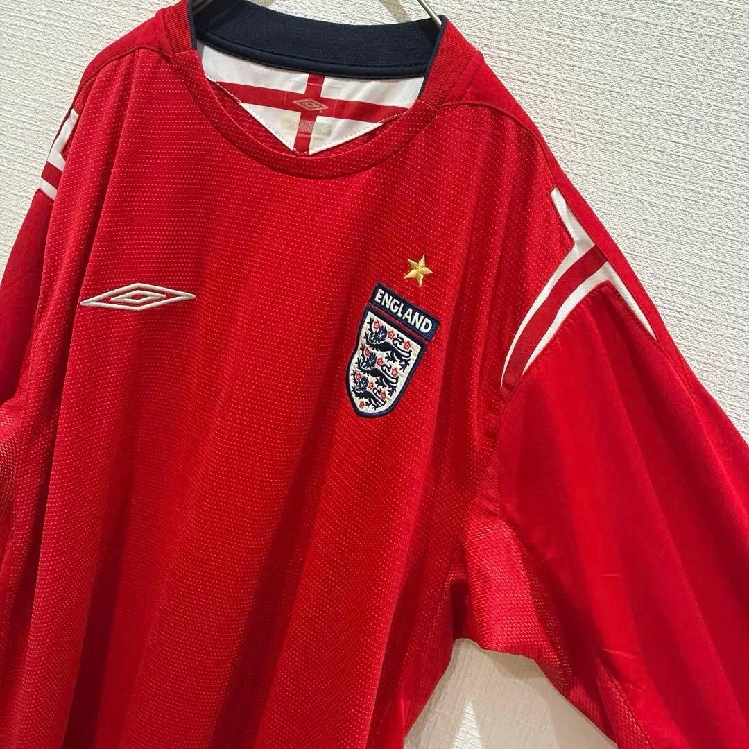 umbro イングランド代表 長袖 ユニフォーム／04 アンブロ 大きいサイズ