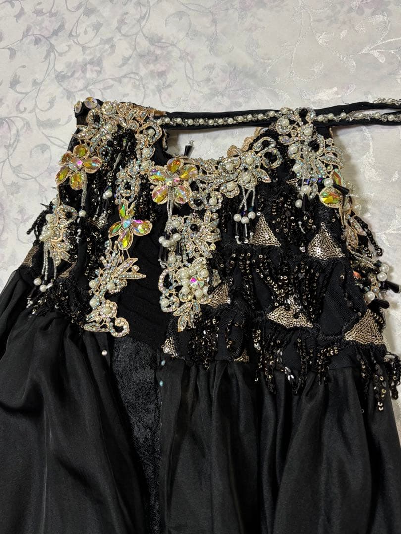 ベリーダンス衣装 ブラック