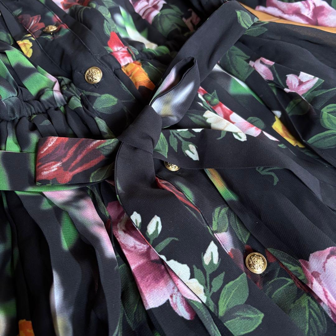 Ameri VINTAGE COCO FLOWER DRESS 花柄 サイズF