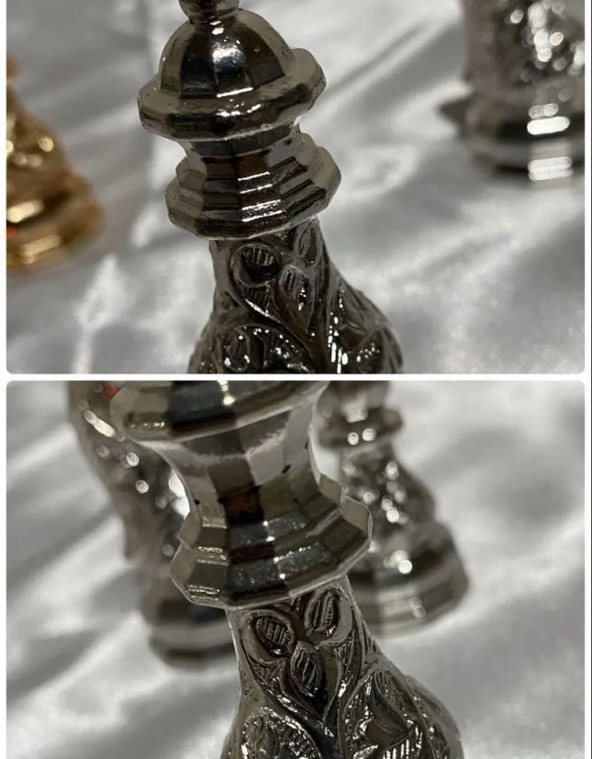 最終値下げ トルコ製 アンティーク風チェスセット