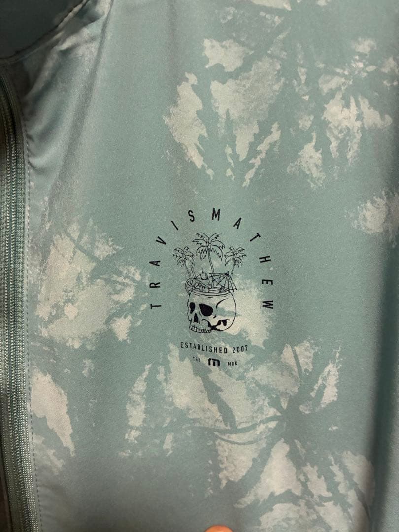 ２４時間限定価格【トラヴィスマシュー】ライトジャケット Ｌサイズ ブルー