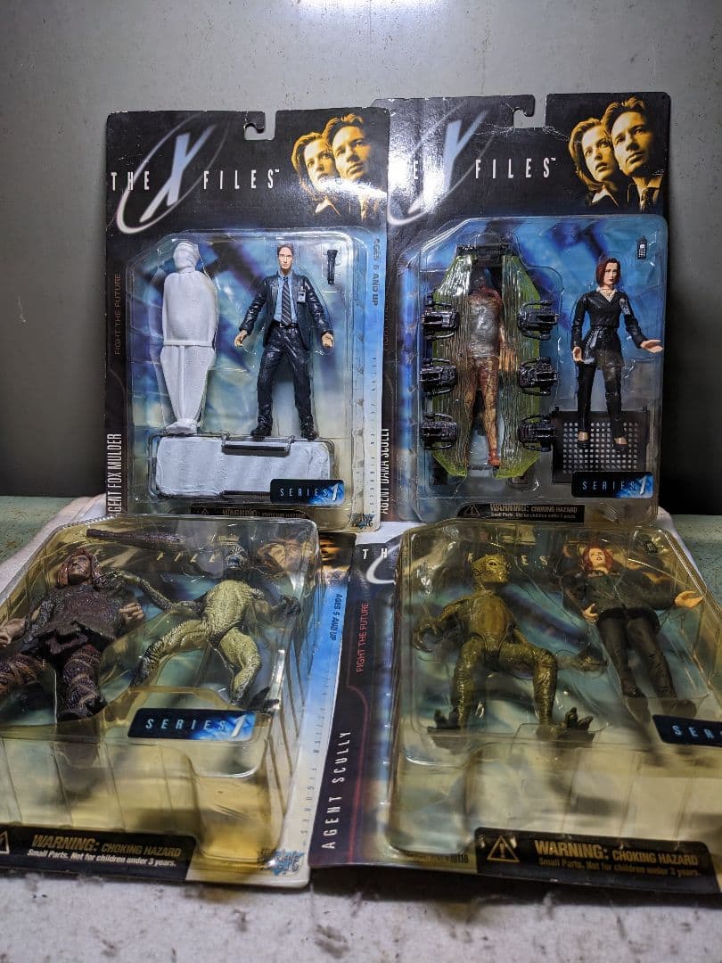 THE Ｘファイル フィギュア　4点セット