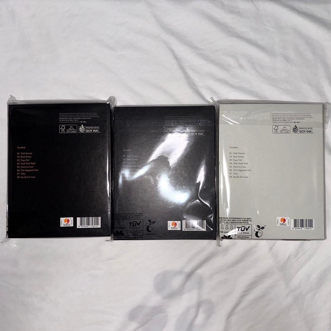 BLACKPINK アルバム 新品 未開封 LISA ロゼ ジェニ ジス