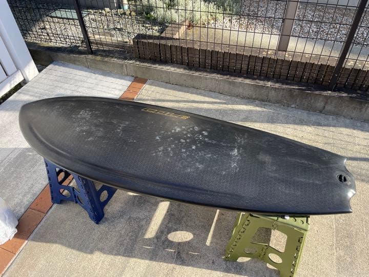 サーフボード　ファンボード　カーボンフィン　aviso製 bd3