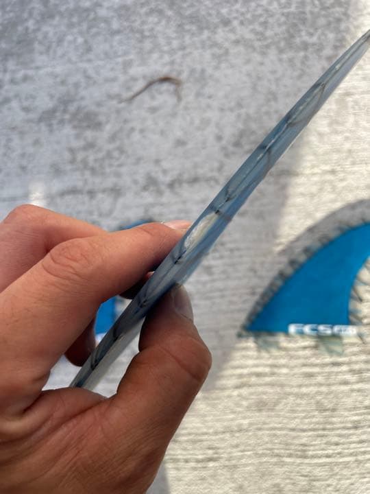 サーフボード　ファンボード　カーボンフィン　aviso製 bd3